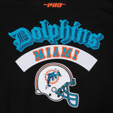 Pro Standard NFL Best Of Drop Shoulder Hoodie Miami Dolphins Black