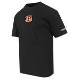 Pro Standard NFL Classic Icon Pro Drop Shoulder Tee Cincinnati Bengals Black