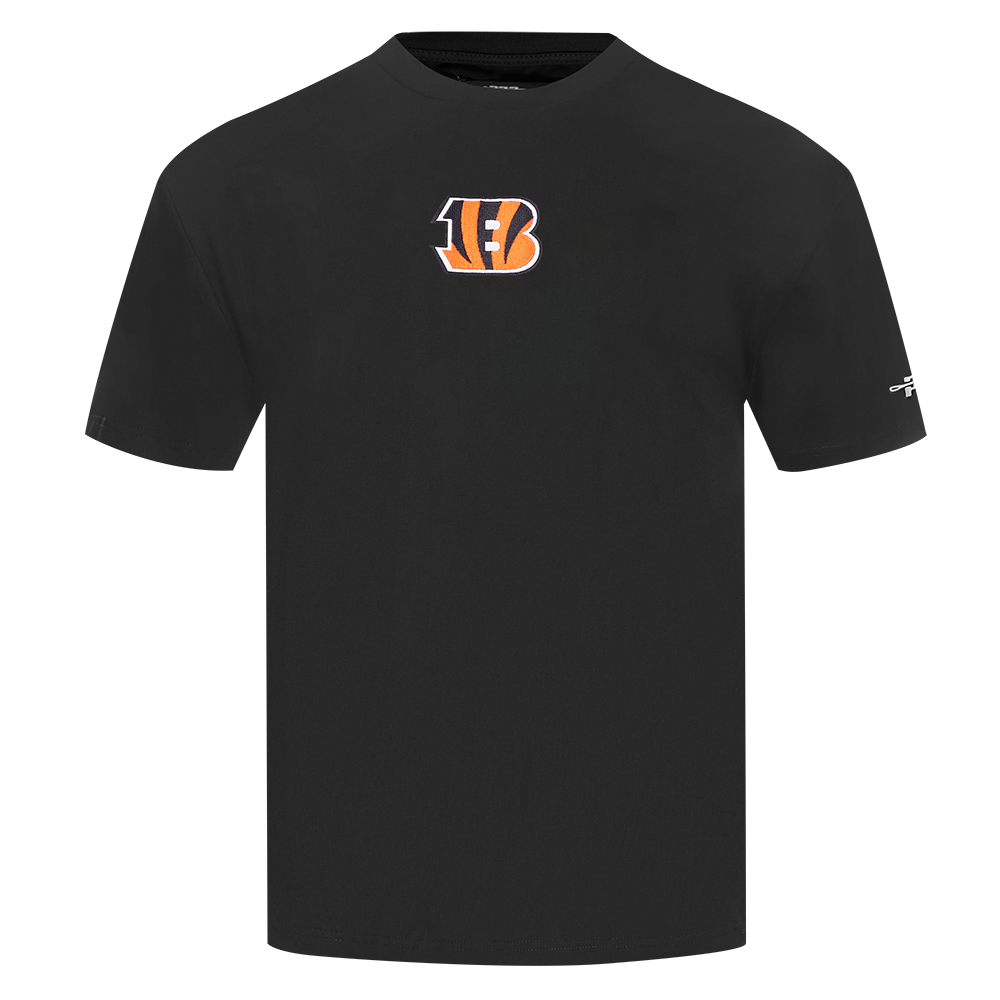 Pro Standard NFL Classic Icon Pro Drop Shoulder Tee Cincinnati Bengals Black