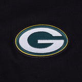 Pro Standard NFL Classic Icon Pro Drop Shoulder Tee Green Bay Packers Black