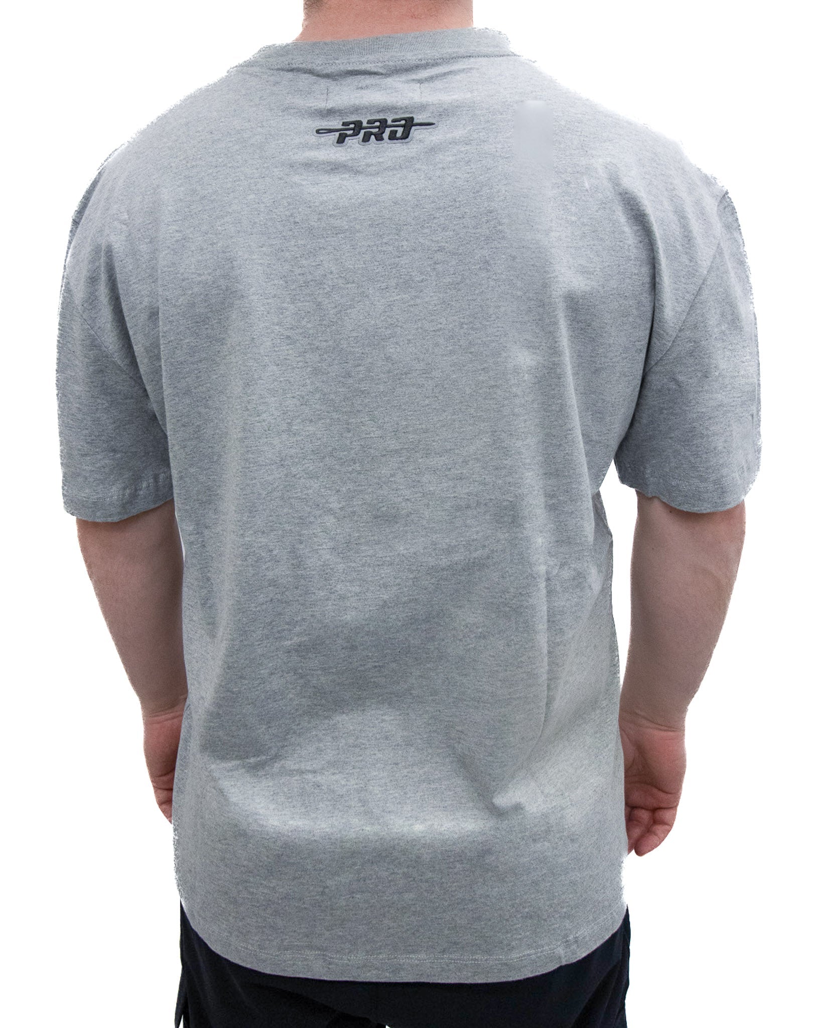 Pro Standard NFL Classic Icon Pro Drop Shoulder Tee New England Patriots Heather Grey