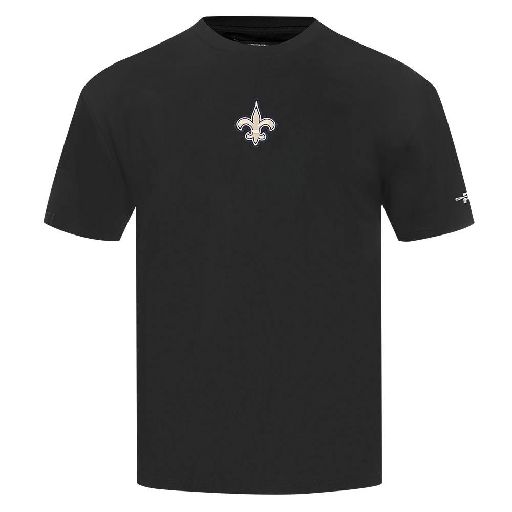 Pro Standard NFL Classic Icon Pro Drop Shoulder Tee New Orleans Saints Black