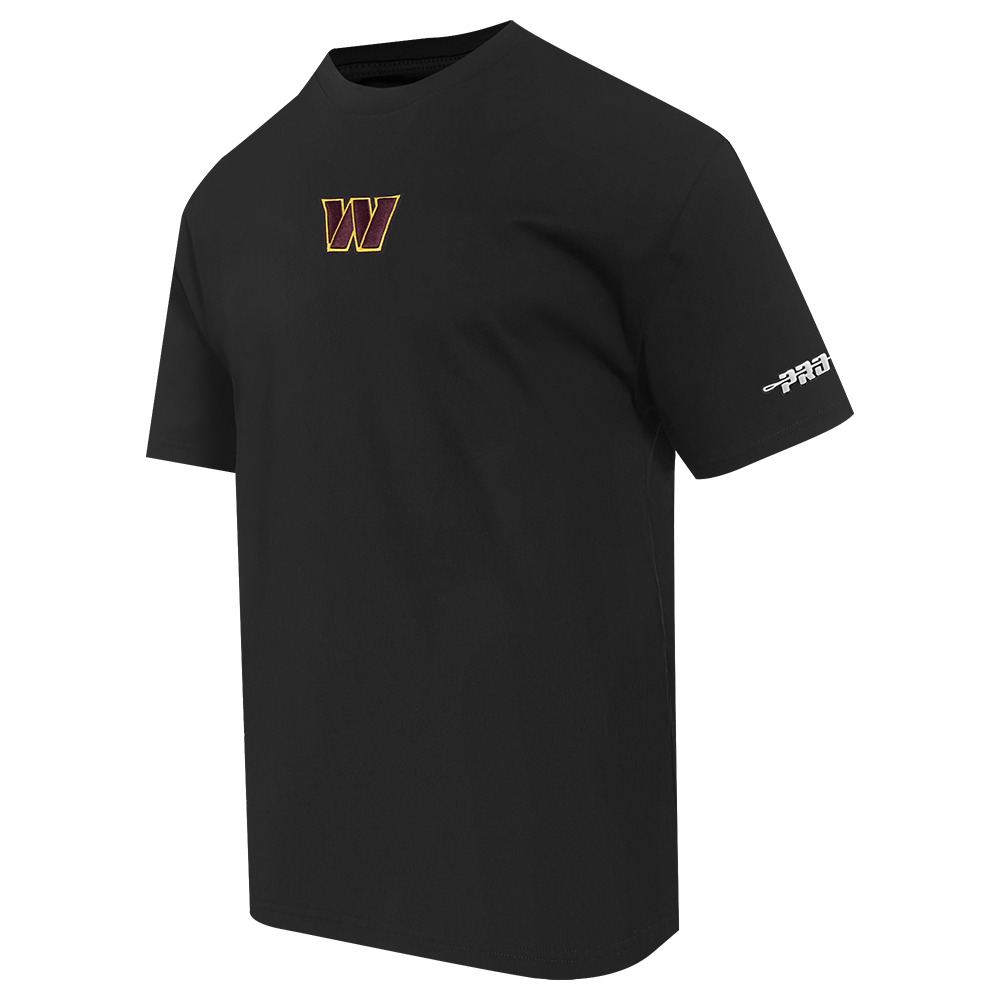 Pro Standard NFL Classic Icon Pro Drop Shoulder Tee Washington Commanders Black