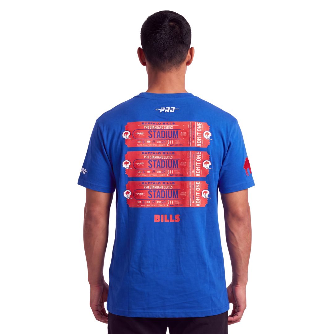 Pro Standard NFL Home Team Drop Shoulder Tee Buffalo Bills Royal
