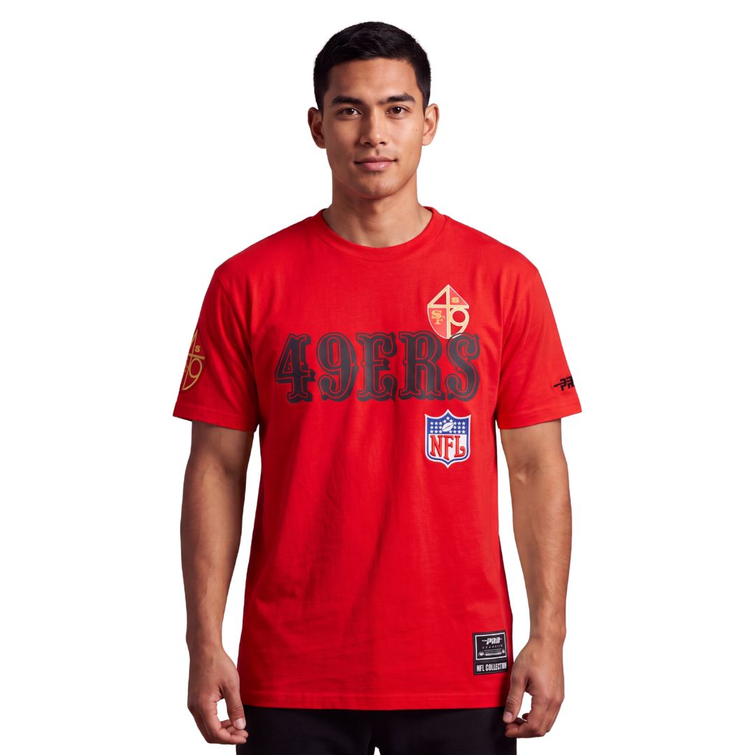 Pro Standard NFL Home Team Drop Shoulder Tee San Francisco 49ers Red