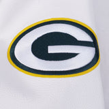Pro Standard NFL Team Badge Wool Varsity Jacket Green Bay Packers Forest Green/White