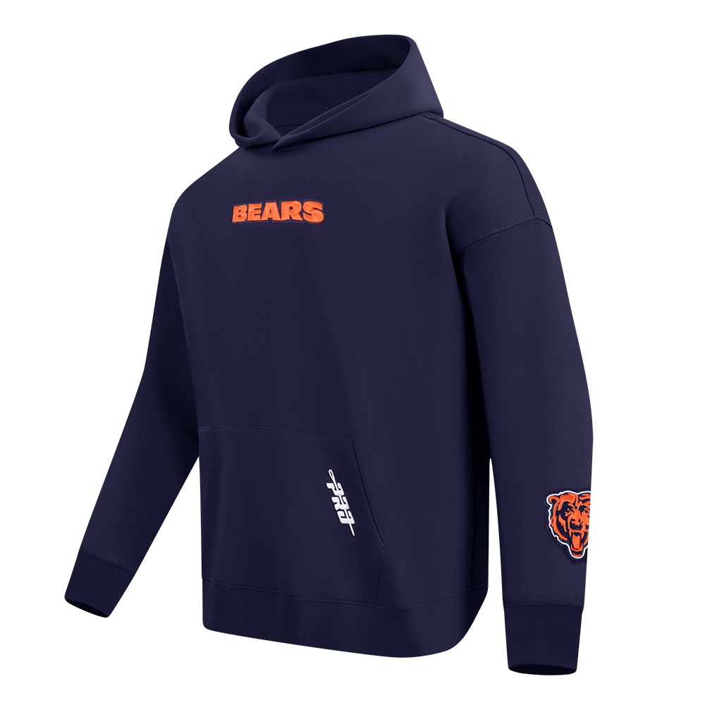 Pro Standard NFL WingSpan Drop Shoulder Hood Chicago Bears Navy