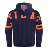 Pro Standard NFL WingSpan Drop Shoulder Hood Chicago Bears Navy