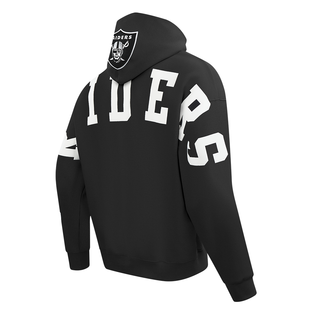 Pro Standard NFL WingSpan Drop Shoulder Hood Las Vegas Raiders Black