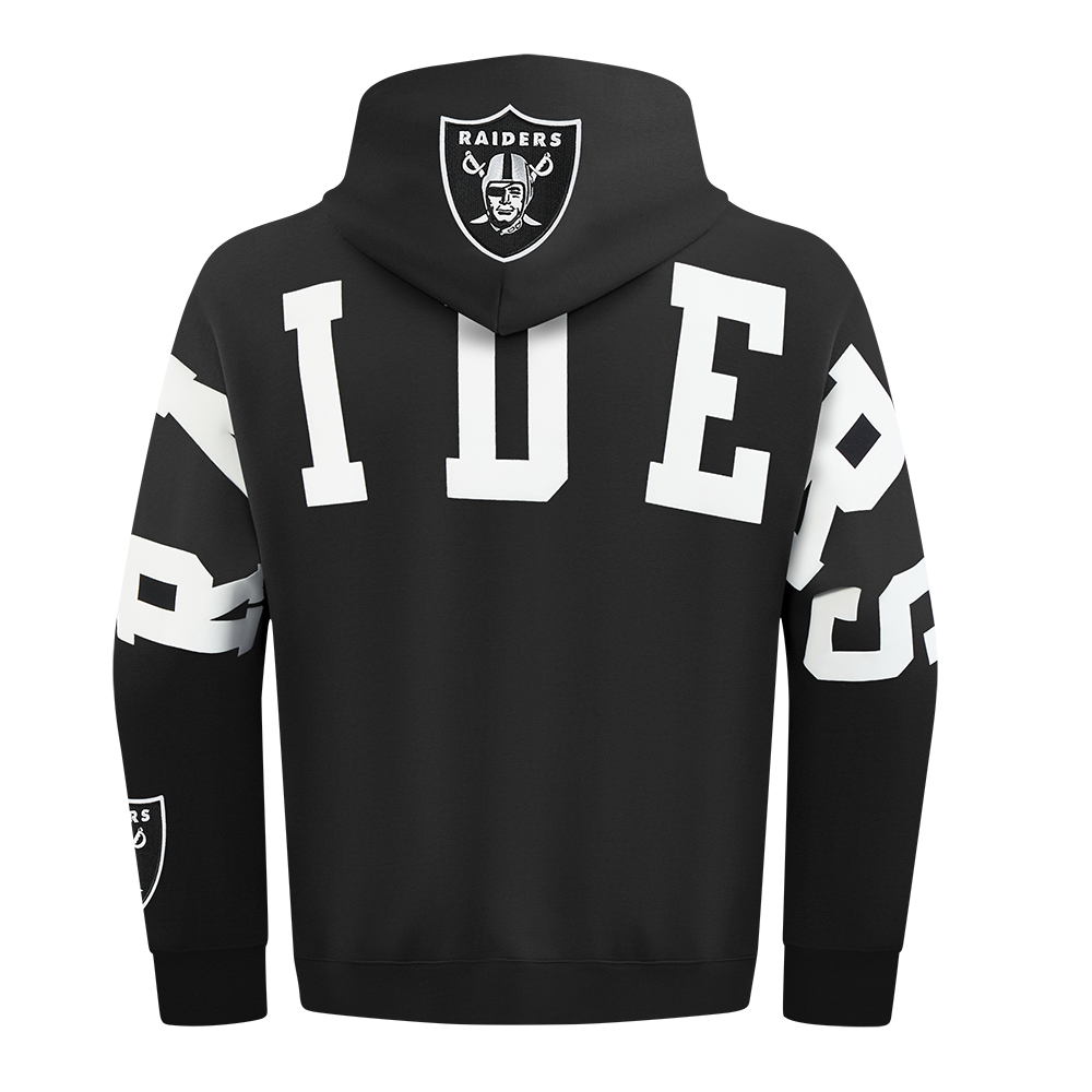 Pro Standard NFL WingSpan Drop Shoulder Hood Las Vegas Raiders Black