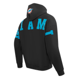Pro Standard NFL WingSpan Drop Shoulder Hood Miami Dolphins Black