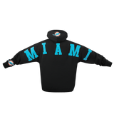 Pro Standard NFL WingSpan Drop Shoulder Hood Miami Dolphins Black
