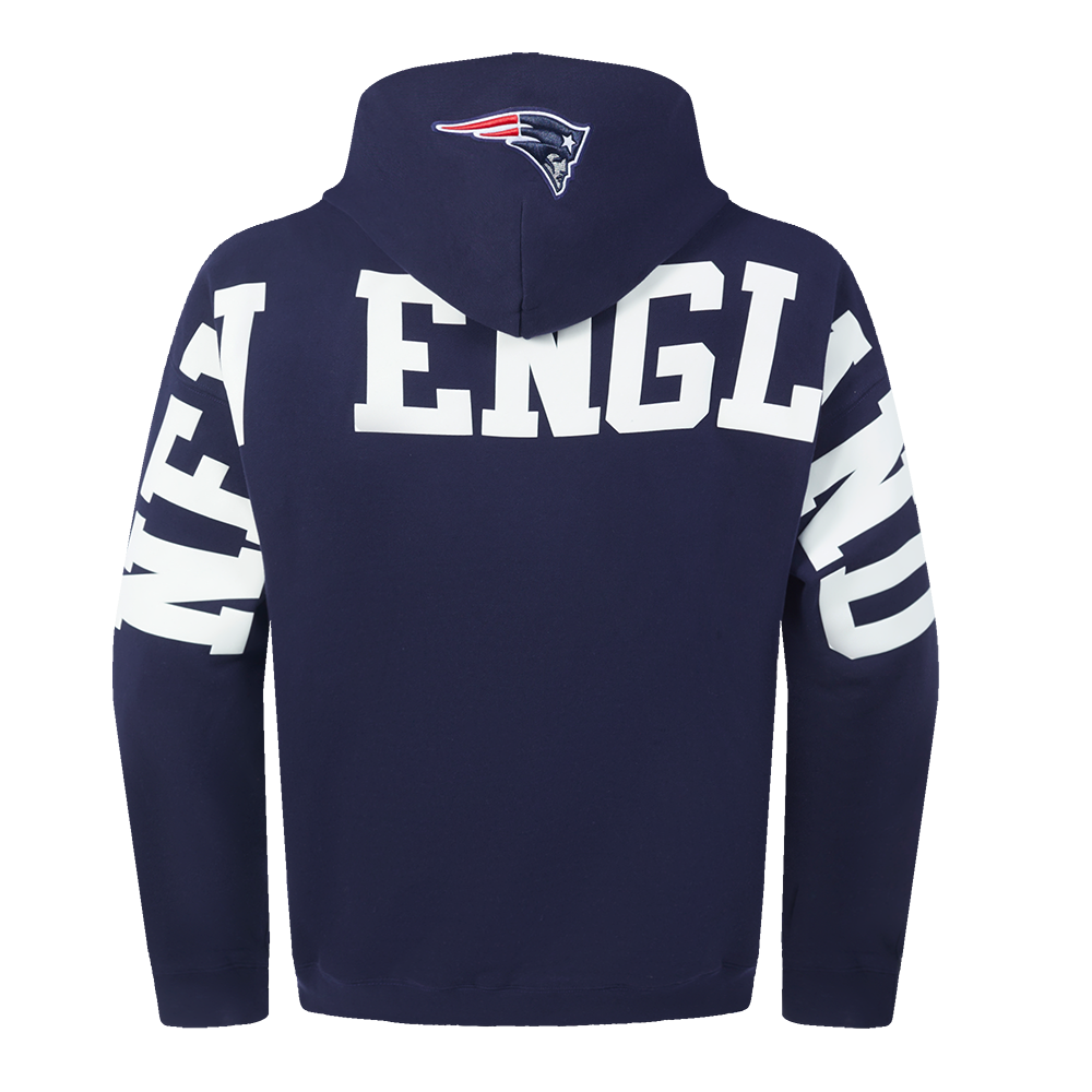 Pro Standard NFL WingSpan Drop Shoulder Hood New England Patriots Navy