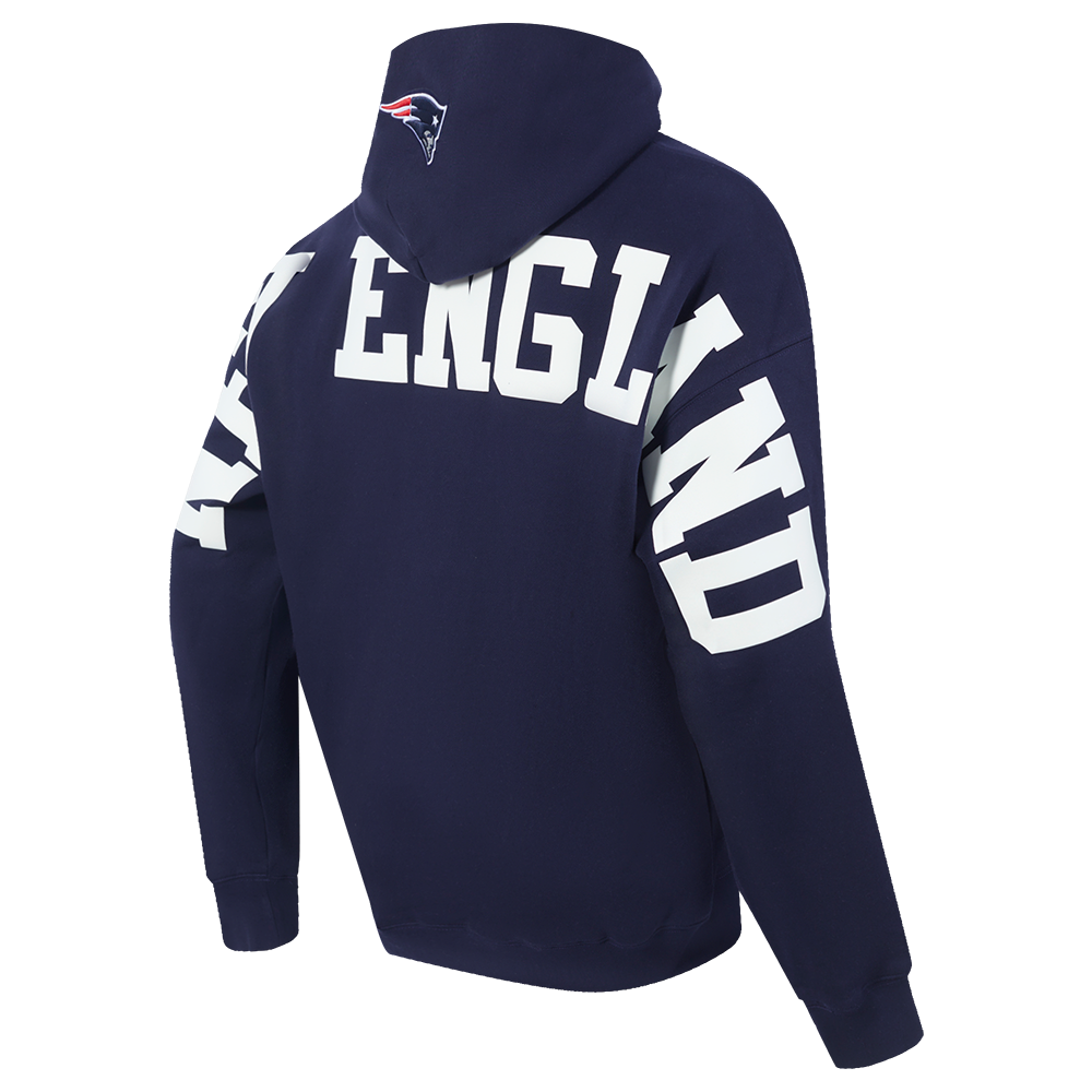 Pro Standard NFL WingSpan Drop Shoulder Hood New England Patriots Navy