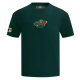 Pro Standard NHL City Signature Drop Shoulder Tee Minnesota Wild Forest Green