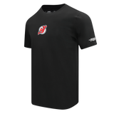 Pro Standard NHL Classic Icon Pro Drop Shoulder Tee New Jersey Devils Black