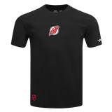 Pro Standard NHL Classic Icon Pro Drop Shoulder Tee New Jersey Devils Black