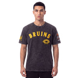 Pro Standard NHL First Team Enzyme Wash Drop Shoulder Tee Boston Bruins Black