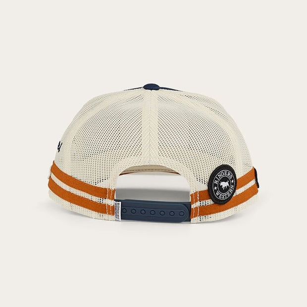 Ringers Western Big Rig Trucker Cap Navy/Burnt Orange