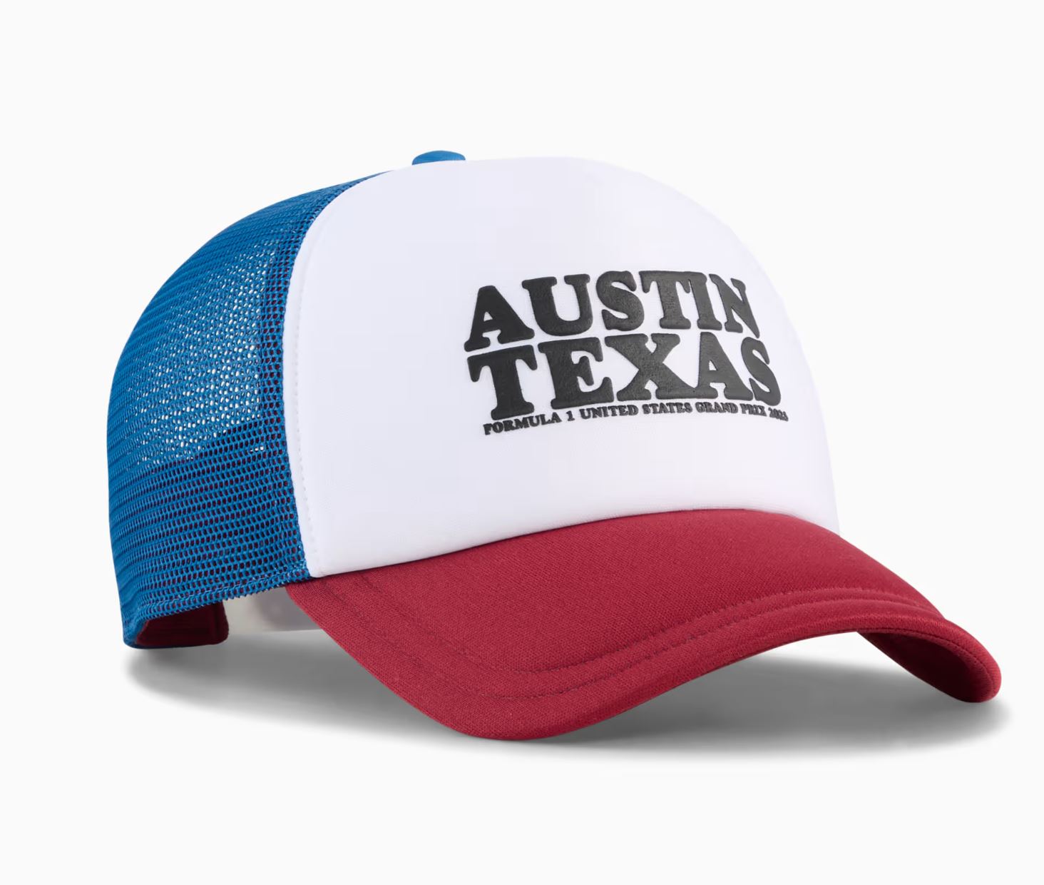 Puma F1 Austin United States GP Trucker White Blue Mesh