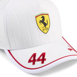 Puma Scuderia Ferrari Replica Cap Lewis Hamilton #44 White