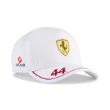 Puma Scuderia Ferrari Replica Cap Lewis Hamilton #44 White