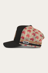 Ringers Western Aussie Rules Deep Fit Trucker Cap Black