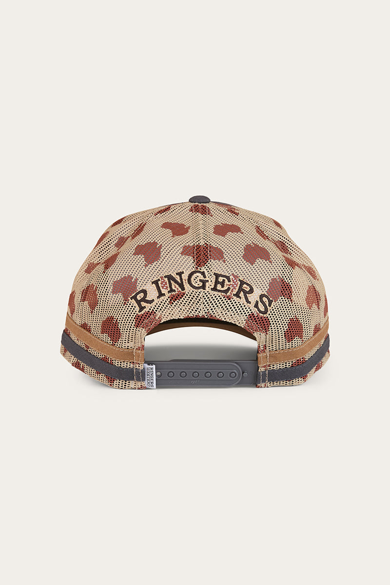 Ringers Western Aussie Rules Deep Fit Trucker Cap Charcoal/Clay