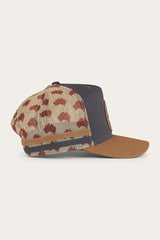 Ringers Western Aussie Rules Deep Fit Trucker Cap Charcoal/Clay