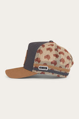 Ringers Western Aussie Rules Deep Fit Trucker Cap Charcoal/Clay