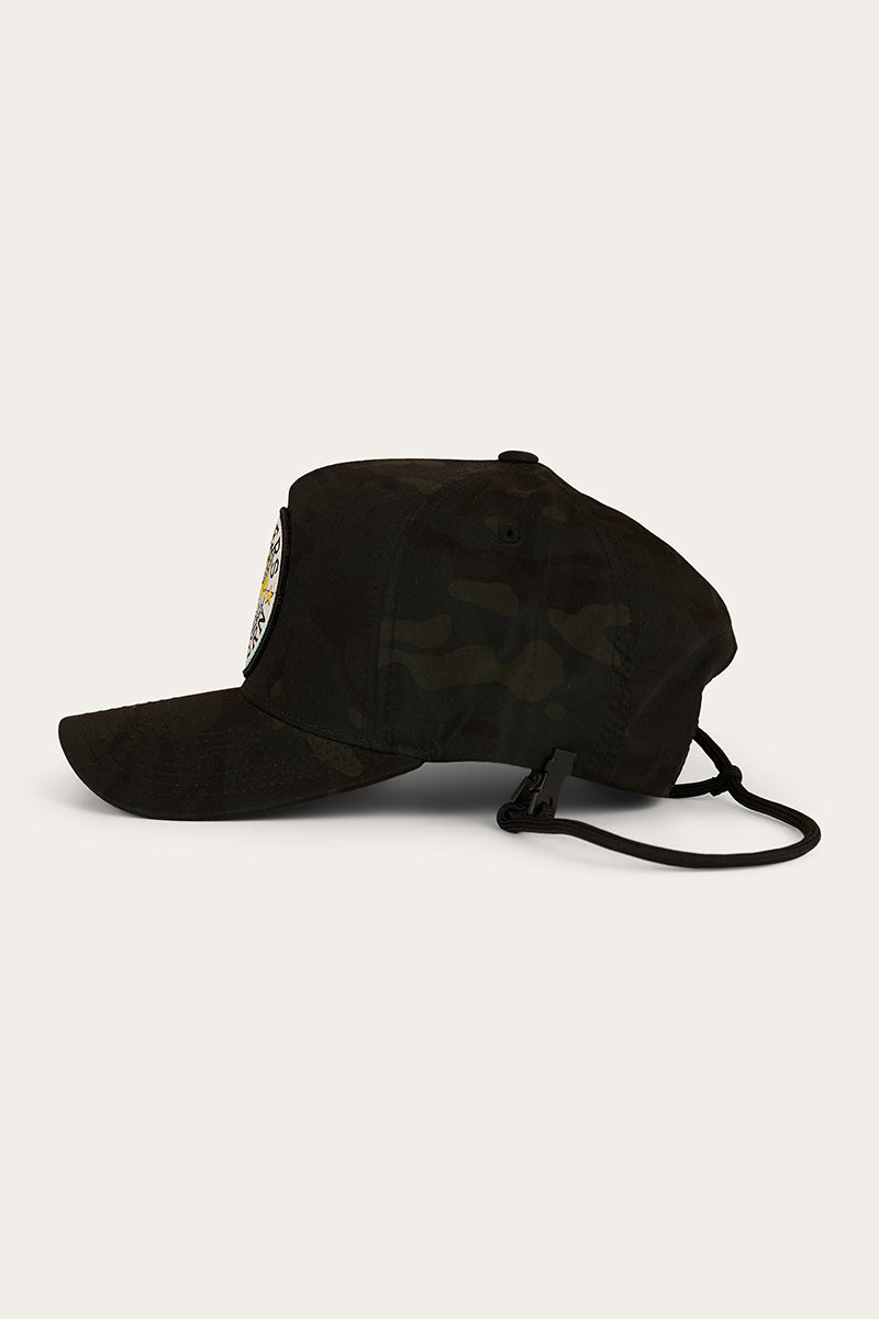 Ringers Western Big Catch Tech Baseball Cap Black Camo