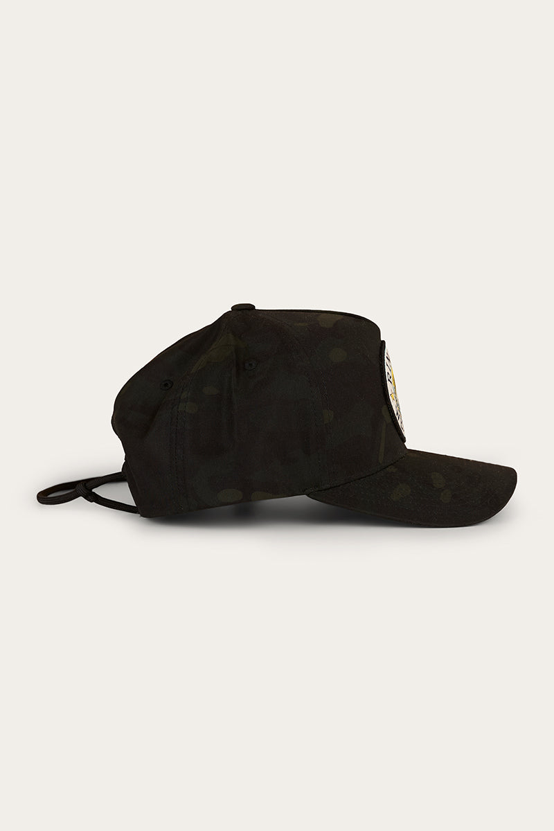 Ringers Western Big Catch Tech Baseball Cap Black Camo