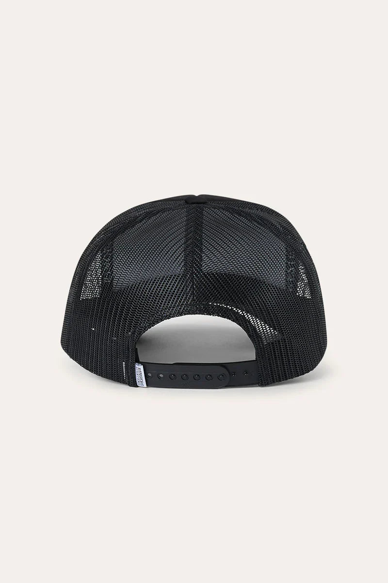 Ringers Western Bucking Barra Foam Cap Black