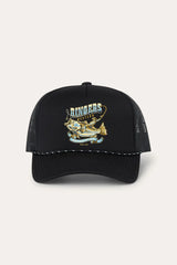 Ringers Western Bucking Barra Foam Cap Black