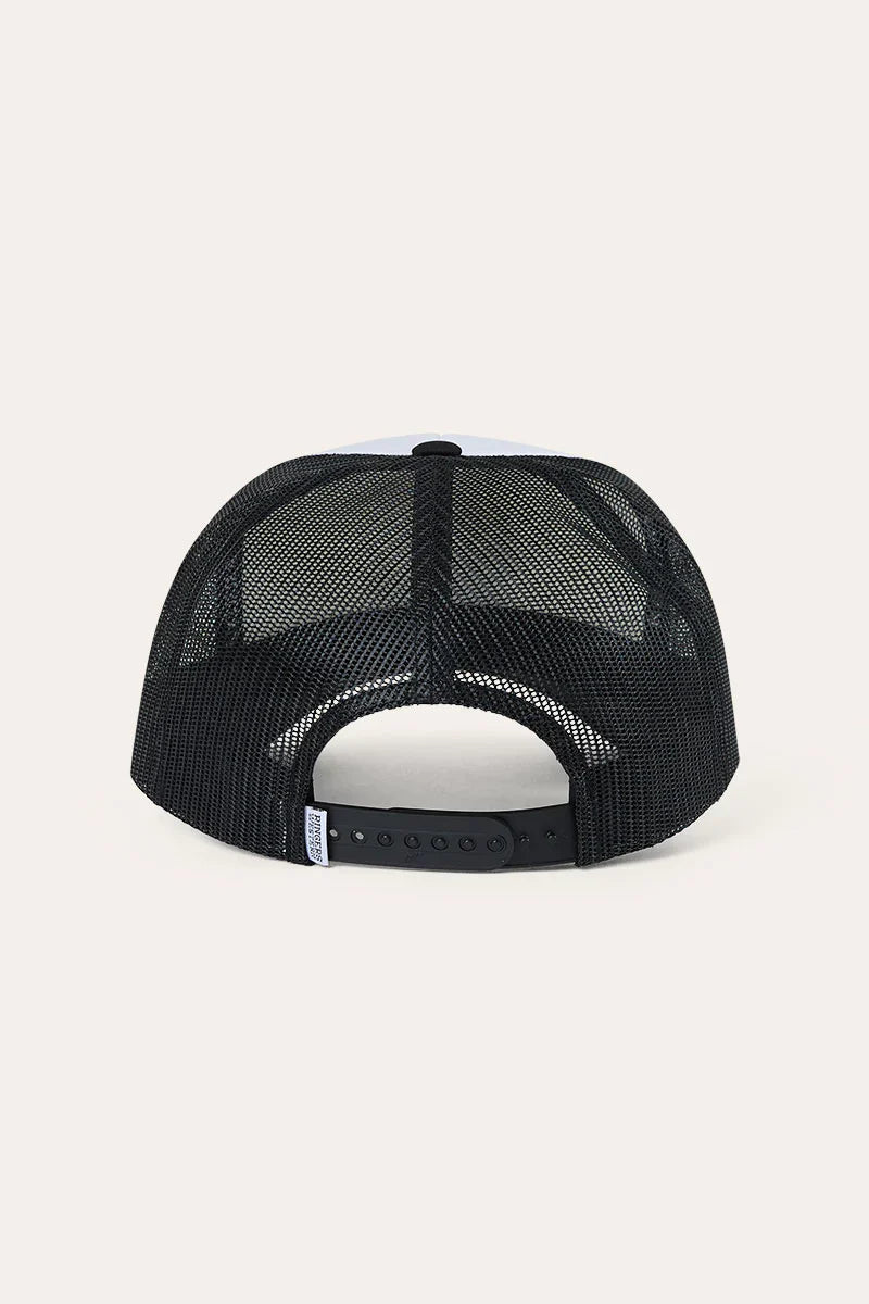 Ringers Western Bucking Barra Foam Cap White/Black