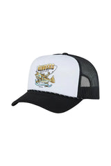 Ringers Western Bucking Barra Foam Cap White/Black