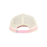 Ringers Western Cross My Heart Girls Foam Trucker Bone/Dusty Pink