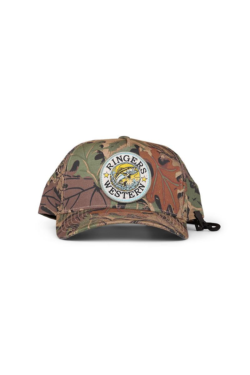 Ringers Western Fishing Tech Baseball Cap Camo