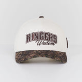 Ringers Western Flexfit 110 Timber Baseball Cap Off White/Camo