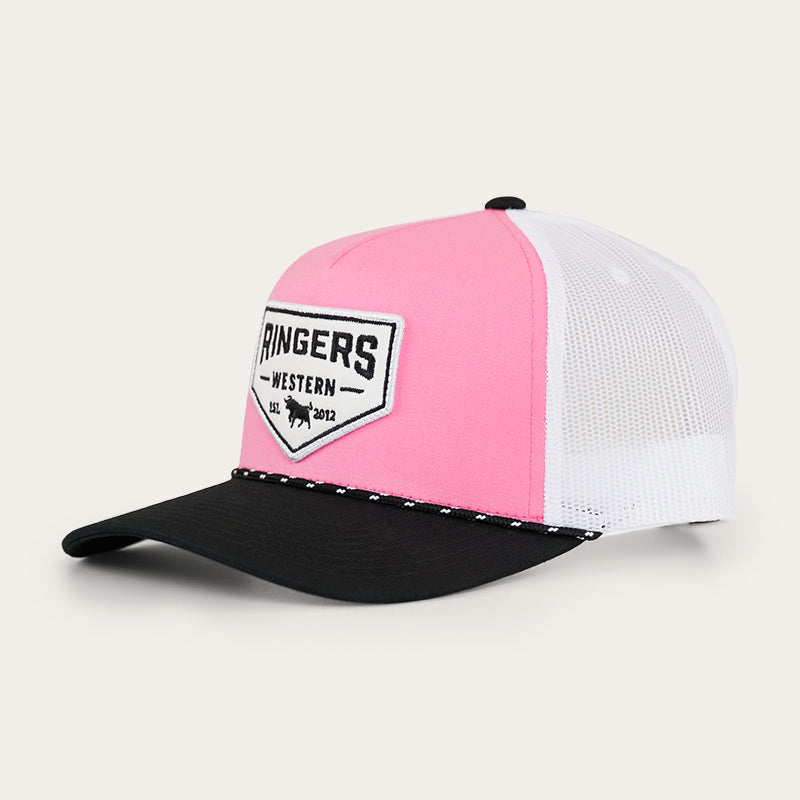 Caps Rutegers Ringers Western Garage Trucker Cap Melon/Black – Cap-Z Australia
