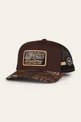 Ringers Western Garbala Trucker Cap Dark Chocolate