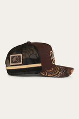 Ringers Western Garbala Trucker Cap Dark Chocolate
