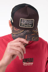 Ringers Western Garbala Trucker Cap Dark Chocolate