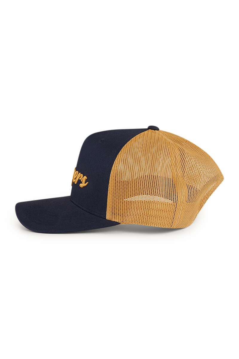 Ringers Western Hackett Trucker Cap Navy/Clay