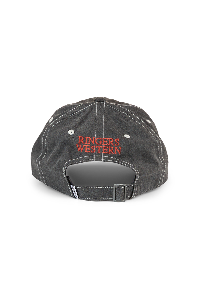 Ringers Western Here For Cowboys Baseball Cap Charcoal