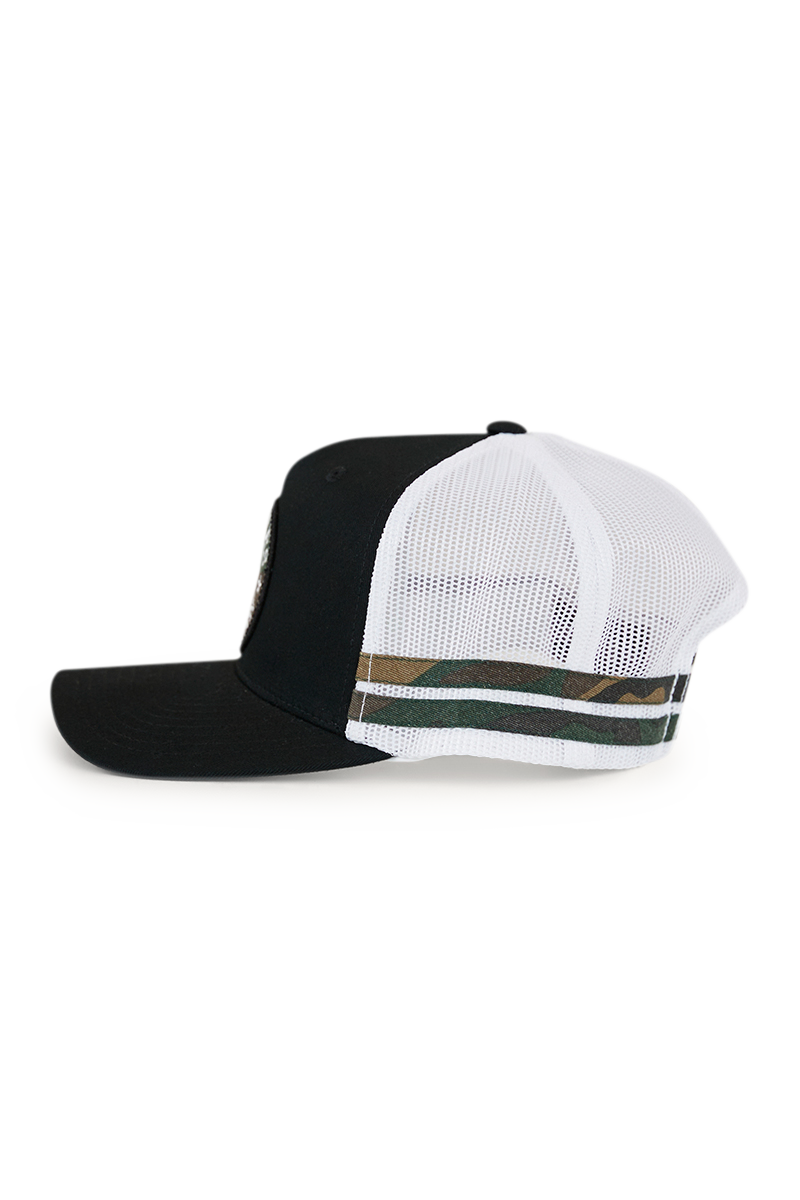 Ringers Western Kids McCoy Trucker Cap Black/Camo