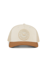 Ringers Western Kids Signature Bull Trucker Cap Beige/Clay