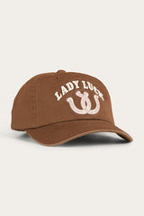 Ringers Western Lady Luck Baseball Cap Saddle Brown