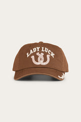 Ringers Western Lady Luck Baseball Cap Saddle Brown