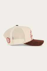 Ringers Western Lets Horse Around Trucker Cap Off White/Chocolate